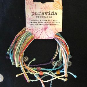 BRAND NEW pack of 5 PuraVida original bracelets!